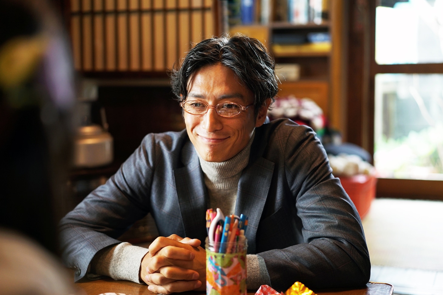 伊勢谷友介演じる甘麻井戸誠二郎。