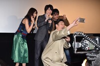 「『3月のライオン』前編・後編イッキ見試写会」の様子。