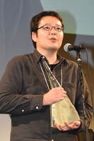「トータスの旅」でオフシアター・コンペティション部門のグランプリを獲得した永山正史。