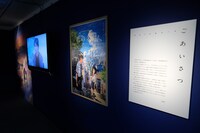「君の名は。」展会場の様子。