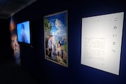 「君の名は。」展会場の様子。