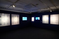 「君の名は。」展会場の様子。