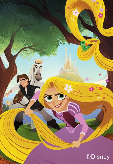 「ラプンツェル あたらしい冒険」キービジュアル