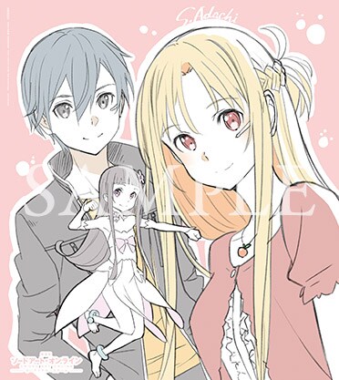 「劇場版 ソードアート・オンライン -オーディナル・スケール-」公開4週目の入場者特典のポートレート。