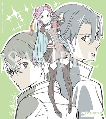 「劇場版 ソードアート・オンライン -オーディナル・スケール-」公開4週目の入場者特典のポートレート。