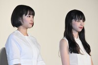 左から広瀬すず、中条あやみ。