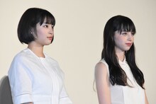 左から広瀬すず、中条あやみ。