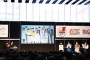 「電撃文庫 春の祭典2017」にて行われた「劇場版 魔法科高校の劣等生 星を呼ぶ少女」イベントの様子。
