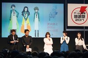 「電撃文庫 春の祭典2017」にて行われた「劇場版 魔法科高校の劣等生 星を呼ぶ少女」イベントの様子。