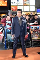 「キングコング：髑髏島の巨神」ジャパンプレミアにゲストとして出席した藤岡弘、。