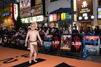 「キングコング：髑髏島の巨神」ジャパンプレミアにゲストとして出席した大西ライオン。