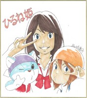 佐々木敦子によるイラスト。