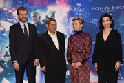 「ゴースト・イン・ザ・シェル」来日記者会見の様子。
