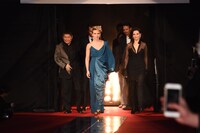 「ゴースト・イン・ザ・シェル」レッドカーペットイベントの様子。