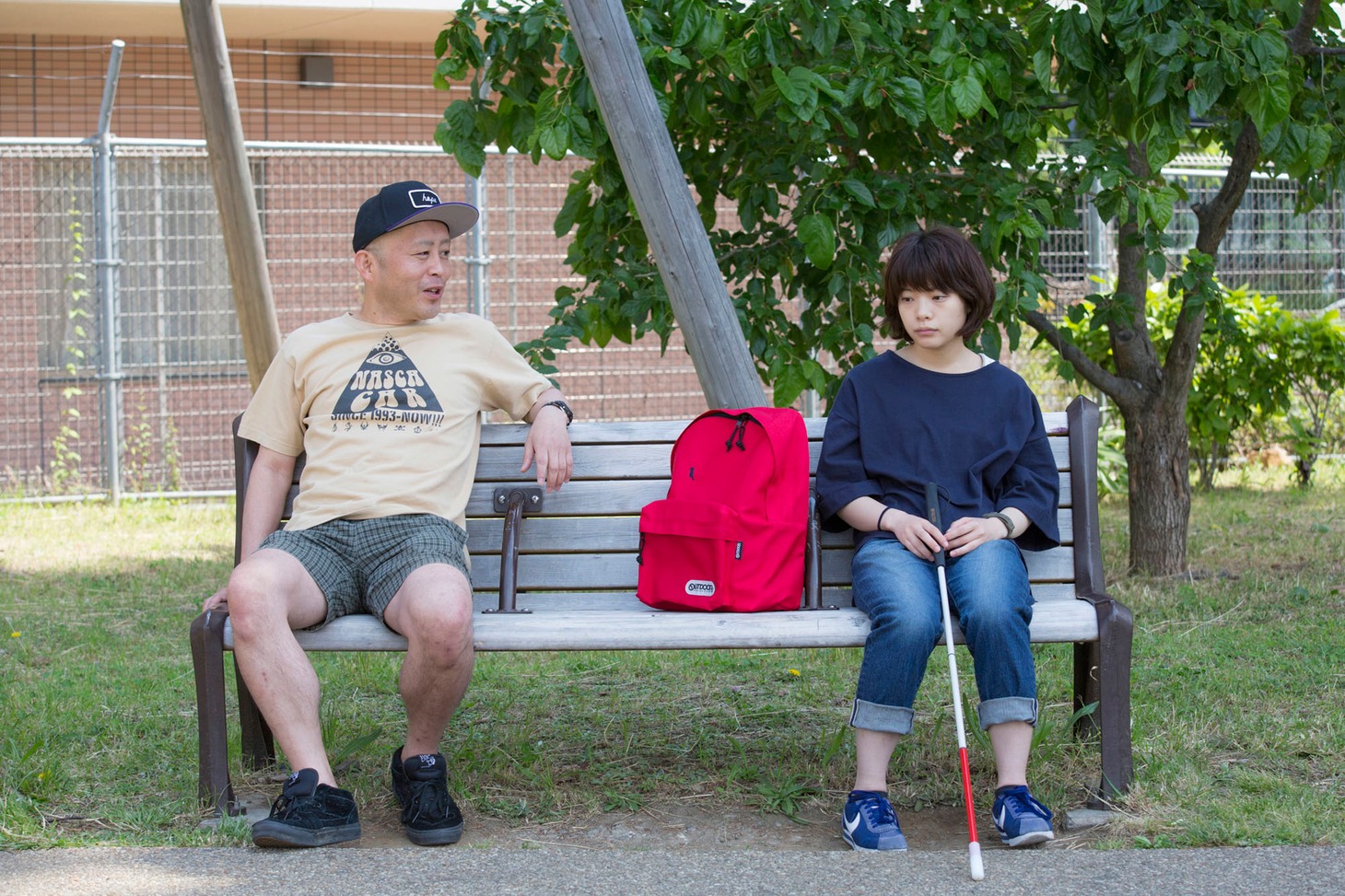 「光と禿」