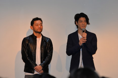 左から山根和馬、中村誠治郎。