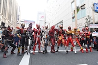 「四谷消防署 安全安心フェア」の様子。