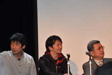 左から横山誠、谷垣健治、高瀬将嗣。