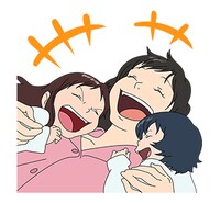 「おおかみこどもの雨と雪」LINEスタンプ