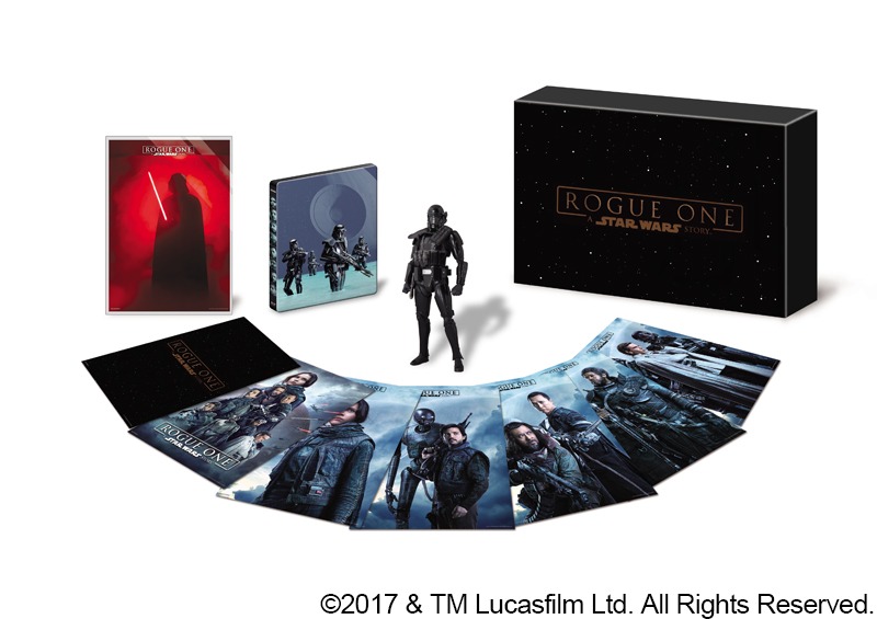 「ローグ・ワン／スター・ウォーズ・ストーリー」MovieNEXプレミアムBOX展開図