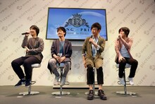 左から寺島惇太、畠中祐、五十嵐雅、永塚拓馬。