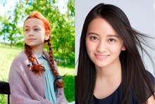 左から、エラ・バレンタイン演じるアン、アンの日本語吹替を担当する岡田結実。