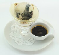 ゴジラの親子アフォガード