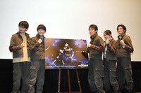 「仮面ライダーアマゾンズ」シーズン2先行試写会の様子。