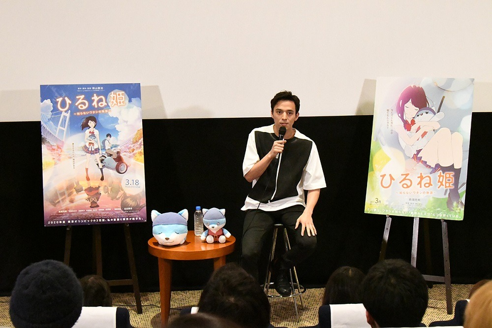 「ひるね姫 ～知らないワタシの物語～」トークイベントの様子。