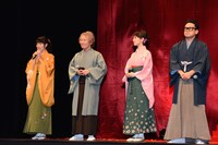 「名探偵コナン から紅の恋歌」完成披露舞台挨拶の様子。