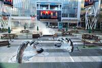 アメリカ・ロサンゼルスで行われたイベントの会場。