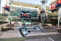 アメリカ・ロサンゼルスで行われたイベントの会場。