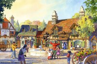 「美女と野獣エリア（仮称）」のイメージ図。