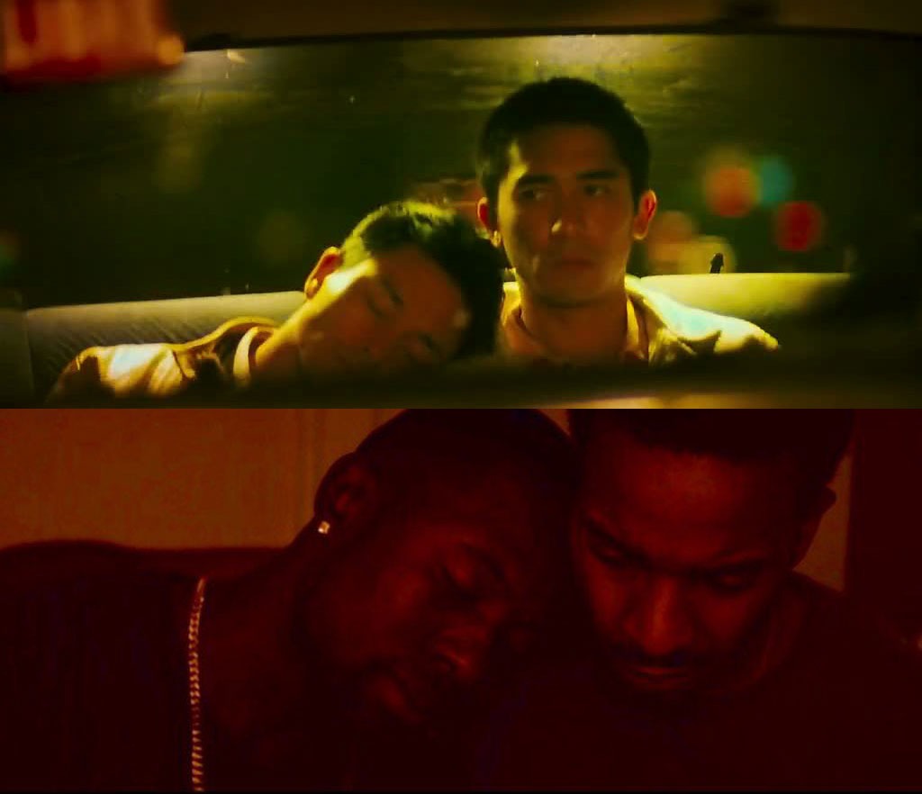 上が「ブエノスアイレス」、下が「ムーンライト」のワンシーン。