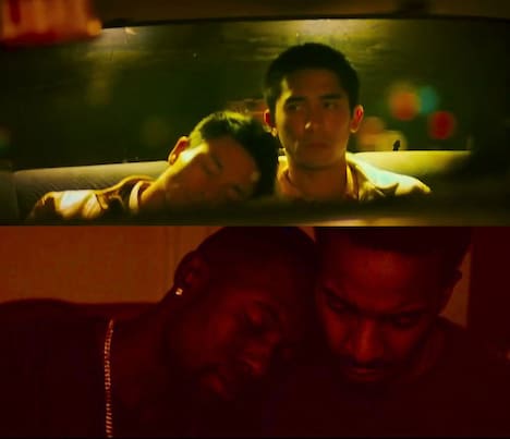 上が「ブエノスアイレス」、下が「ムーンライト」のワンシーン。