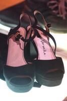 「T2 トレインスポッティング」でヴェロニカが履いたハイヒール。