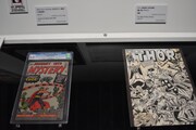 「マーベル展 時代が創造したヒーローの世界」展示一例