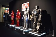 アイアンマンのアーマーレプリカ。