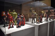 「マーベル展 時代が創造したヒーローの世界」展示一例