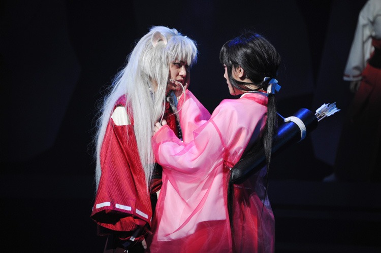 舞台「犬夜叉」ゲネプロの様子。