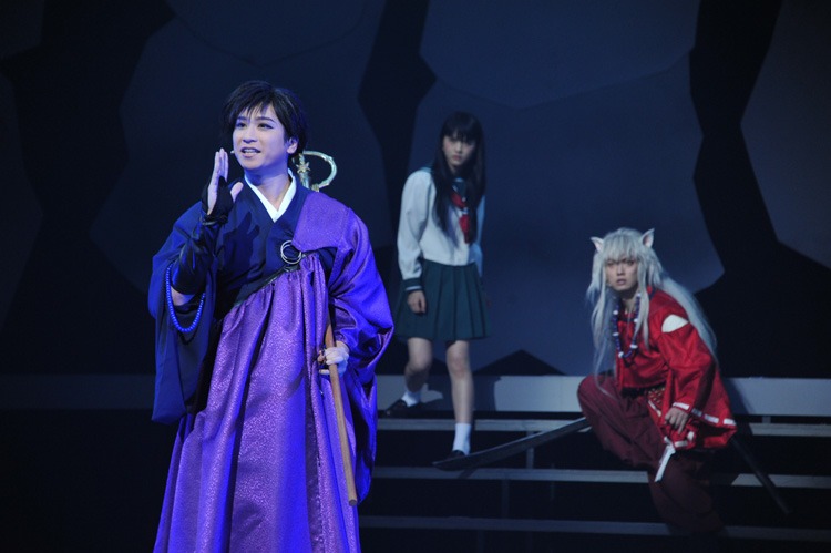舞台「犬夜叉」ゲネプロの様子。