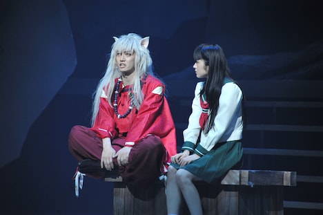 「犬夜叉」ゲネプロの様子。