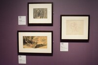 「ディズニー・アート展 いのちを吹き込む魔法」の様子。