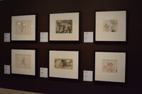 「ディズニー・アート展 いのちを吹き込む魔法」の様子。