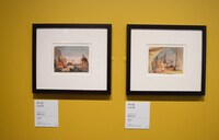 「ディズニー・アート展 いのちを吹き込む魔法」の様子。