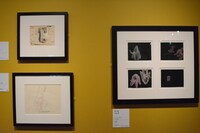 「ディズニー・アート展 いのちを吹き込む魔法」の様子。