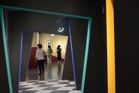 「ディズニー・アート展 いのちを吹き込む魔法」の様子。