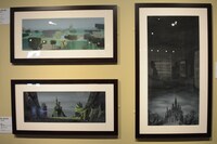 「ディズニー・アート展 いのちを吹き込む魔法」の様子。