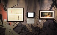 「ディズニー・アート展 いのちを吹き込む魔法」の様子。