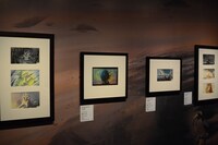 「ディズニー・アート展 いのちを吹き込む魔法」の様子。